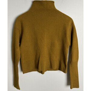 Wilfred Turtleneck Sweater Merino Wool Size Medium Yellow Cozy Women’s